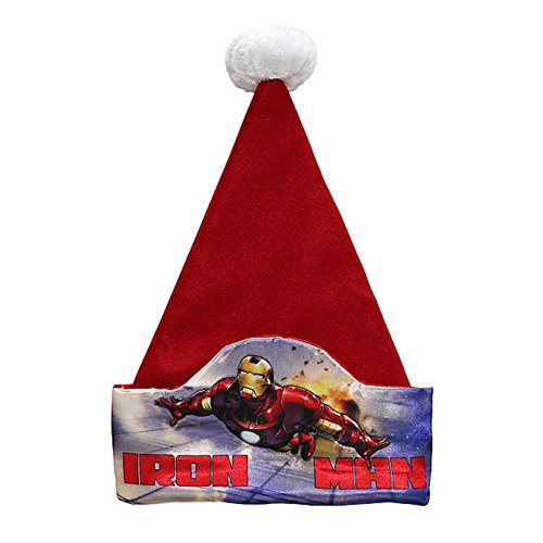 Disney 17 Inch Marvel Super Hero Iron Man Santa Hat