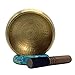 Large Heavy Weight 6.25 Inches Meditation Grade Professional Quality Hand Hammered Tibetan Singing Bowl Set. Yoga Sound Bowl Made with Seven Metals for Healing and Relaxation. By Healing Lama(TM)