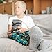 HOT FEET Kids Thermal Socks – 2 Pack Warm Winter Socks for Boys and Girls, Cozy & Insulated, Thick Heated Socks for Kids – black camo/heather grey/solid black