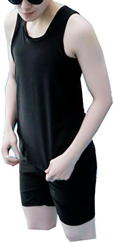 Super Flat Les Lesbian Compression Elastic Band Chest Binder Swimsuit Tank Trunk