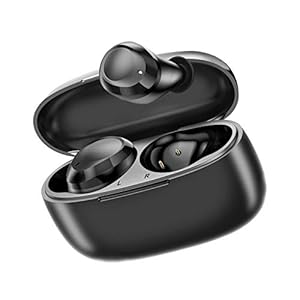 LETSCOM-T30-Wireless-Headphones-Bluetooth-Earbuds-Earphones-with-Built-in-Mic-Black LETSCOM T30 Wireless Headphones, Bluetooth Earbuds Earphones with Built-in Mic, Black