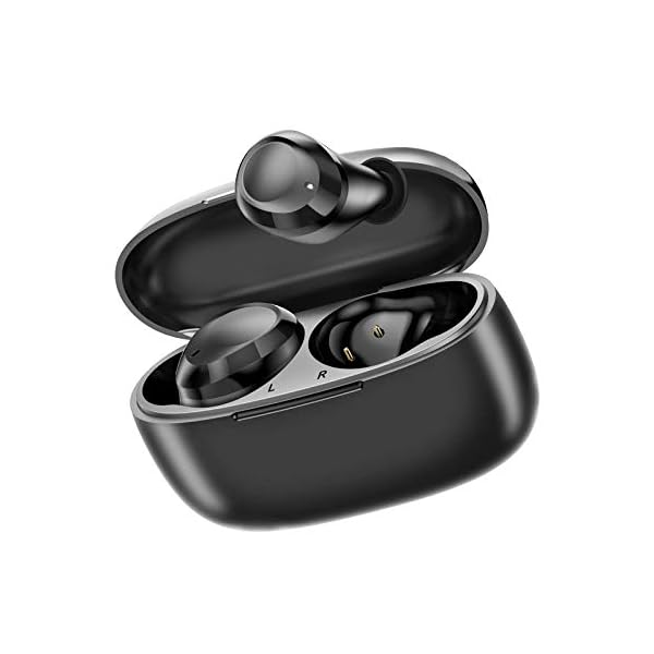 LETSCOM-T30-Wireless-Headphones-Bluetooth-Earbuds-Earphones-with-Built-in-Mic-Black LETSCOM T30 Wireless Headphones, Bluetooth Earbuds Earphones with Built-in Mic, Black