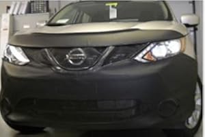 LEBRASINC Lebra 2 Piece Front End Cover Black - Car Mask Bra - Fits Nissan Rogue Sport 2017 2018 2019