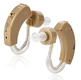 MEDca Behind the Ear Sound Amplifier - BTE Hearing Amplifier and Digital Sound Enhancer with Noise Reducing Feature, a Smaller & Discreet Digital Ear Amplification Device/(Pair) by