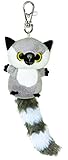 Aurora World Plush - YooHoo Friends Clip On - LEMUR (