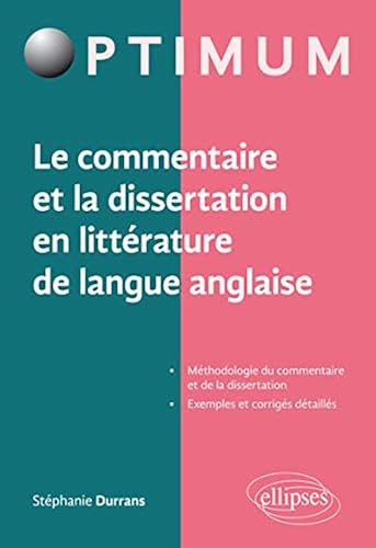Download Le Commentaire et la Dissertation en Littérature de Langue Anglaise PDF