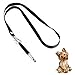 COOSI Dog Whistle to Stop Barking, Adjustable Pitch Ultrasonic Training Tool Silent Bark Control for Dogs- Pack of 1 PCS Whistles with 1 Free Lanyard Strap