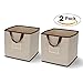 Delta Children 2 Piece Printed Storage Boxes, Beige
