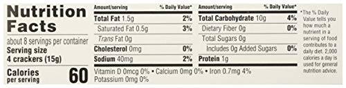 365 BY WHOLE FOODS MARKET, ORGANIC GARLIC AND HERB WATER CRACKERS, 4.4 OUNCE