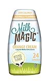 Milk Magic, Liquid Milk Infusions, Flavor Enhancers, 48 Servings (Pack of 2) (Orange Cream)