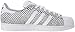 adidas Originals Men's Superstar Snake Pack Fashion Sneaker, White/White/Core Black, 11 M US