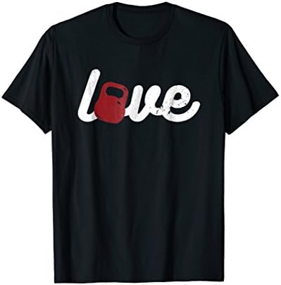 LOVE Kettlebell Fitness Exercise Kettelbell T-shirt