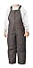 Arctix Infant/Toddler Chest High Snow Bib Overalls, Charcoal, 5T