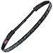 Hipsy Women's Headband Adjustable Glitter 5pk Purple, Silver, Seafoam, Gunmetal, Pink