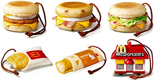 McDonald's Food Strap 2nd all six Complete Set