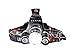 icefox Rechargeable Headlamp, Super Bright LED Head Torch, 6000 Lumens Waterproof Headlight with 4 Brightness Modes. Perfect for Running, Camping, Hiking and Walking