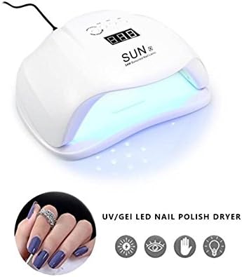 54W UV / LED Automatically Nail Dryer &Nail lamp丨Gel Polish Curing Lamp with LED Display 丨both for hands and feet