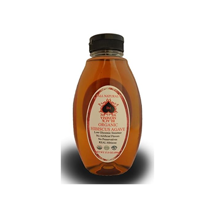 Buy Agave Sweetener Black Momma Hibiscus Flavored Natural Organic
