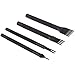 Aiskaer Stainless Steel 4mm 1/2/4/6 Prong DIY Diamond Lacing Stitching Chisel Set Leather Craft Kits
