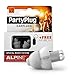 Alpine PartyPlug Concert Ear Plugs - Noise Reduction Ear Plugs for Party, Concert, Festival and Music - 19dB - 1 Pair Reusable Soft White Earplugs