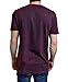 Ed Hardy Men's T Shirt Eagle Lightning 67 Style Large Burgundy Mineral