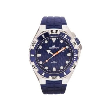 Adora Herren Analog Automatik Uhr mit Gummi Armband AN2048