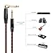 DREMAKE 3 Foot Professional Instrument Cable, Guitar Cable for Speaker Bass Keyboard 1/4