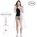 EnergeticSky Rain Ponchos For Adults, EVA Reusable Rain Coat With Hoods And Sleeves, Portable Rain Coats for Women Men