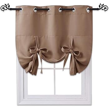Amazon Com Nicetown Balloon Shade Blackout Curtain Thermal