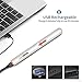 Nose Hair Trimmer,Cordless Electric Nose Ear Hair Trimmer for Men Women, Dual Edge Blades Painless Trimming, Fast Charging, Mute Motor