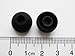 12pcs: Large (L) Black Replacement Eartips Earbuds for Monster Beats Dr. Dre Tour, Powerbeats, urBeats 2.0, HeartBeats 2.0 (Lady Gaga), DiddyBeats and Turbine Pro, Gratitude, DNA, Diesel VEKTR, iSport Victory, iSport Immersion, Inspiration, ClarityMobile, NCredible N-Ergy In-Ear Stereo Earphones