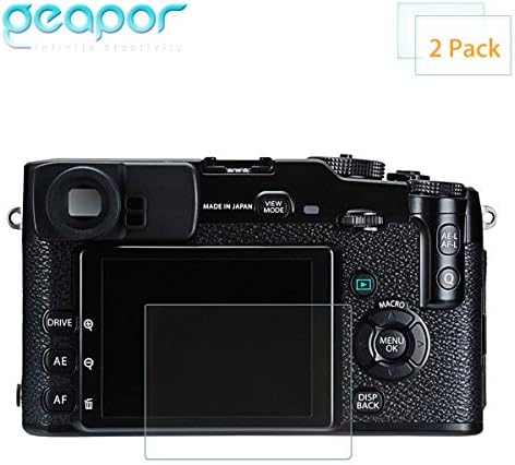 [2-Pack] Screen Protector for Fujifilm X-PRO1 Fuji X PRO1, Geapor Anti-Scratch Tempered Glass for Fujifilm X-Pro1