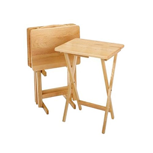 Best small end table blonde wood