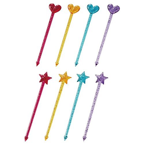 Torune Food Picks Bento Lunch Accessories Colorful Brilliantly Long Picks Heart Star - //coolthings.us