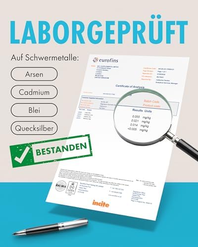 Magnesium glycinat Nahrungsergänzungsmittel – 500 mg – Premium-Qualität – 100 vegane, Magnesium bisglycinat hochdosierte Kapseln Supplements (Tabletten für 3 Monate) mit höchster Bioverfügbarkeit