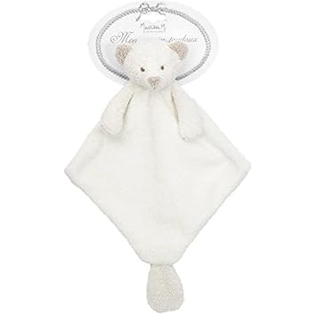 Doudou Plat Mon Premier Toudoux Blanc Ourson Peluche Ours Nounours Deco Decoration Chambre Idee Cadeau Raffine Original De Naissance Pour Bebe Enfant Fille Garcon Mathilde M Amazon De Baby