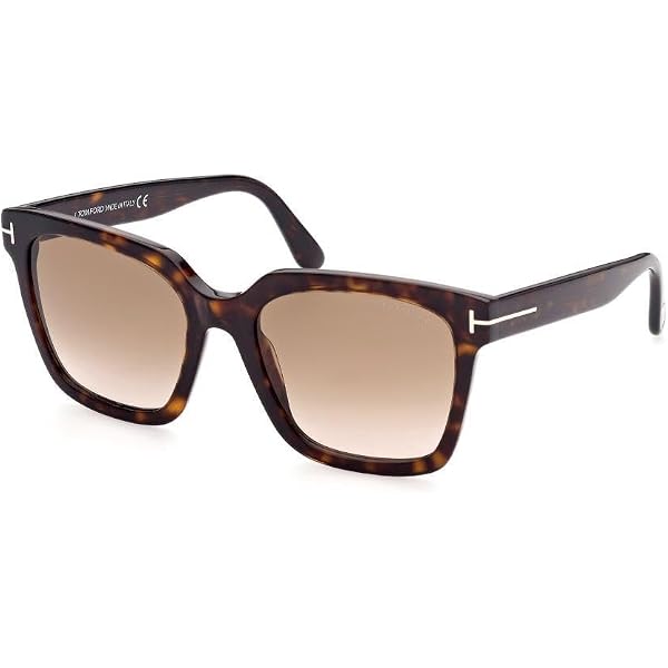 Amazon.com: Tom Ford SCARLET-02 FT 0920 Dark Havana/Brown  display picture 3