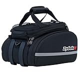 Zydek Bikes - Cycling Bicycle Bike Pannier Rear Seat Bag Rack Trunk with Shoulder Bag or Handbag
