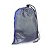 Camping Hammock Set for 2 Persons Blue/Grey - Indoor and Outdoor Hanging Kits - Ultra Durable Nylon By BackyardCamping - Portable Bed for Garden, Camp, Backpacking, Outdoor Adventures - Single/Double