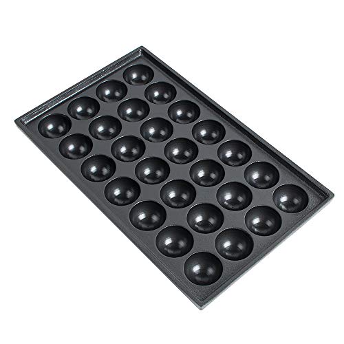 Electric Takoyaki Maker Pan, Commercial 28Pcs Japanese Octopus Fish Ball Maker Nonstick Grill Plate Cake Pancake Machine, 110V