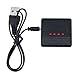 4pcs 3.7V 400mAh Li-po JJRC H31 Quadcopter Battery + 4 In 1 X4 RC Quadcopter Battery Charger