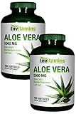 TNVitamins Aloe Vera 5000 Mg - 2x100 Softgels