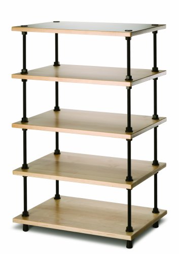 Salamander Designs A5/M Archetype 5-Shelf Audio Stand (Maple)