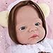 Vollence 3 Pair of 3 Colors Oval Flat Hollow Plastic Eyes Puppet Doll Bear Craft Eyes Eyeballs Mask Making DIY Supplies for Porcelain or Reborn Dolls Stuffed Animal Toys Troll Scary Eyes
