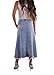 Style J Blue Sky Jean Skirt-Blue-38(18)