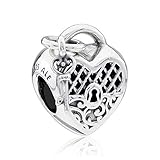 Pandora Love You Lock Sterling Silver Charm 797655