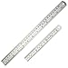 Straight Ruler Measuring Tool (Steel2L+2S)