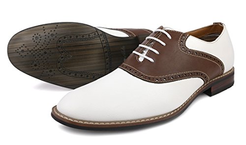 mens two tone saddle shoes