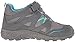 Merrell Hilltop Quick Close Waterproof Hiking Boot (Little Kid), Grey/Multi, 1.5 M US Little Kid