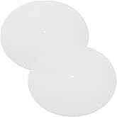 2-Pack Record Player Felt Mats, 12-inch Anti-Slip & Anti-Static Turntable Slipmat, Wool Turntable Platter Mat, Vinyl Record P